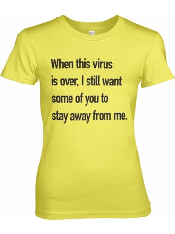 Hybris Shirt in Gelb