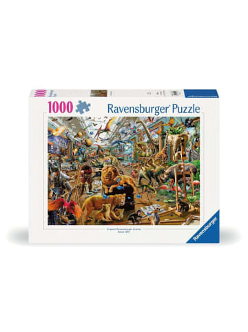 Ravensburger Puzzle 1.000 Teile Erwachsenenpuzzle 1000 Teile - Chaos in der Galerie Ab 14 Jahre in bunt