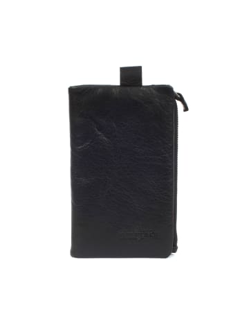 Margelisch RFID Ledergeldbörse Hamburg 2 in black