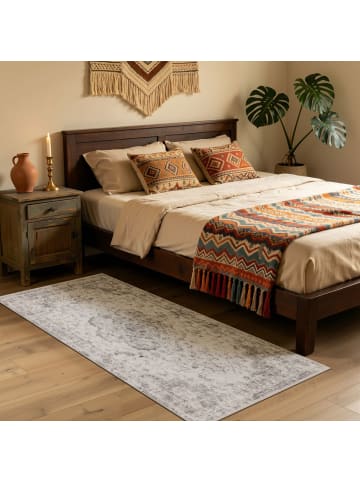 Teppich Boss Kurzflor Teppich Inka 1141, Läufer - Beige