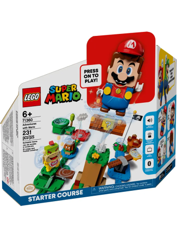 LEGO Bausteine Super Mario 71360 Abenteuer mit Mario Starterset - ab 6 Jahre