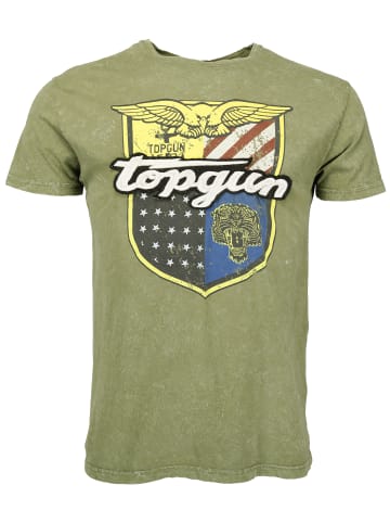 TOP GUN T-Shirt Insignia TG20191064 in olive