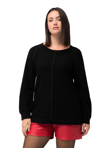 Ulla Popken Pullover in schwarz