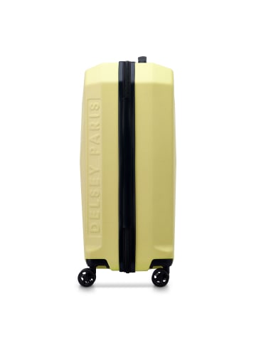 Delsey Karat 2.0 4 Rollen Trolley 66 cm in hellgelb