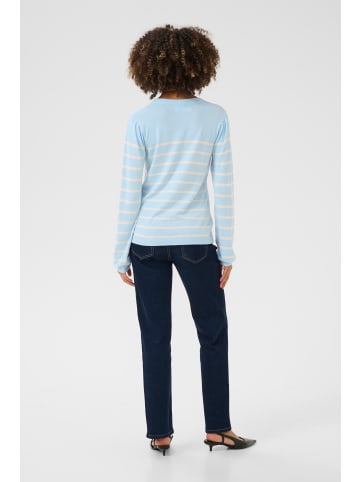 CULTURE Strickpullover CUannemette Relaxed fit in Cashmere Blue