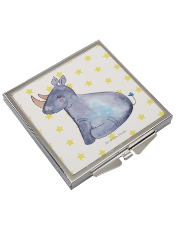 Mr. & Mrs. Panda Schminkspiegel Einhorn Nashorn ohne Spruch in Weiß