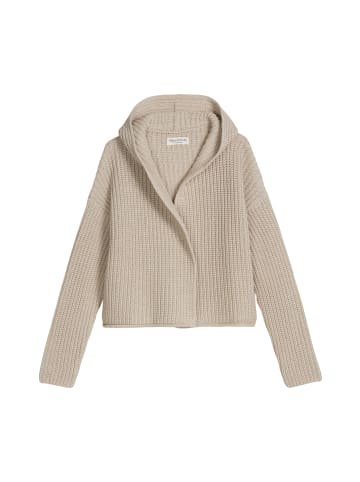 Marc O'Polo Kapuzen-Cardigan oversize in Linen Beige