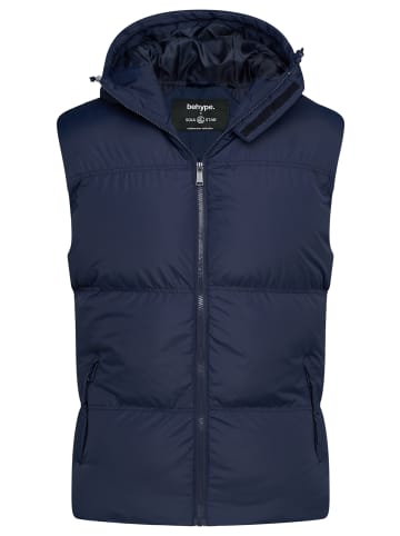 behype Puffer Weste MGLROLLIN in dunkelblau