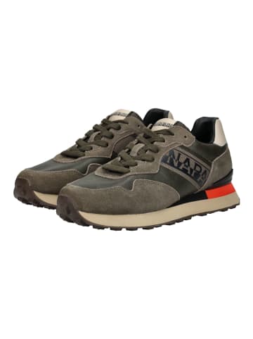 Napapijri Sneaker in Grün/Braun