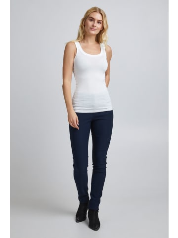 Fransa Tanktop FRZulu 1 Top - 600244  Tanktop mit Rundhalsausschnitt in Weiß