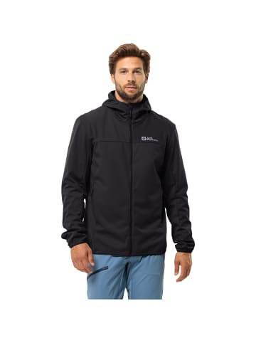 Jack Wolfskin FELDBERG HOODY M in Schwarz