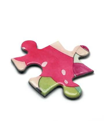 Mr. & Mrs. Panda Puzzle Einhorn Ballerina Design mit Spruch in Weiß