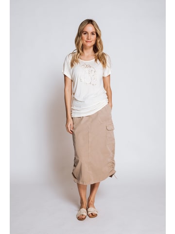 ZHRILL Damen T-Shirt ZHSHELLY  in Beige
