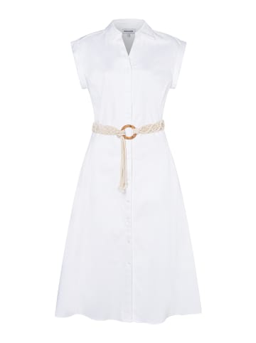 More & More klassisches Hembblusenkleid in white
