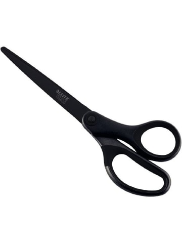 Leitz Qualitätsschere Titan antihaftbeschichtet 180mm schwarz