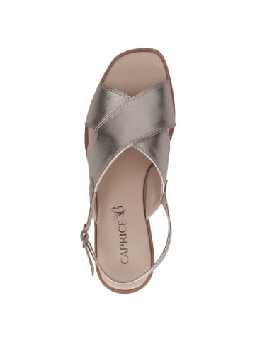 Caprice Sandalette in TAUPE METALLIC