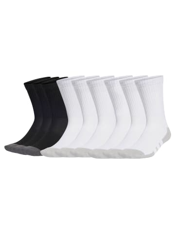 adidas Socken 9er Pack in 2xWeiß/Schwarz