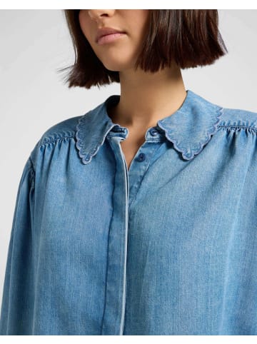 Lee Jeanshemd Statement Collar in Indigo Rum