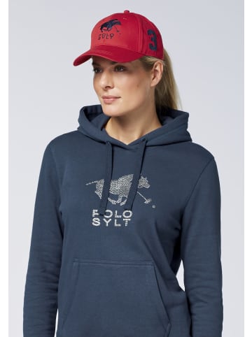 Polo Sylt Basecap im Label-Design in Rot