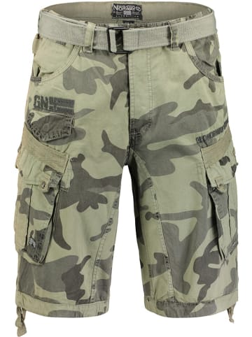 Geographical Norway Short in Grau