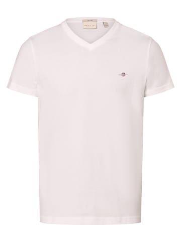 Gant T-Shirt in weiß