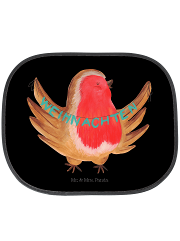 Mr. & Mrs. Panda Sonnenschutz Auto Rotkehlchen Weihnachten ohne ... in Schwarz