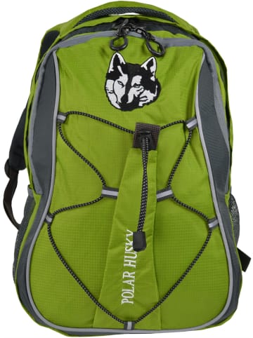 Polar Husky Wanderrucksack 25 l Green in Hellgrün/Anthrazit/Hellgrau