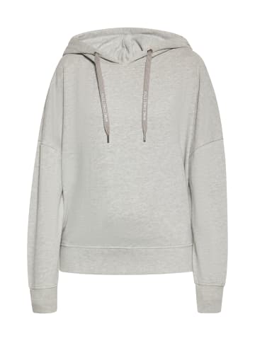 myMo Sweatshirt in Hellgrau Melange