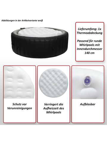 MCW Thermoabdeckung für Whirlpool E32, Schwarz