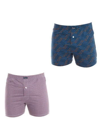 Abanderado 2er-Set: Boxershorts in Blue