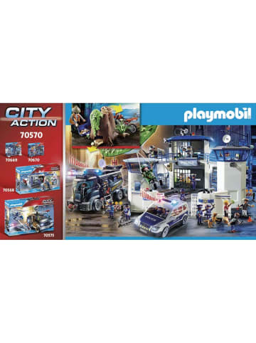 Playmobil City Action 70570 Polizei-Geländewagen: Verfolgung des Schatzräubers 4+