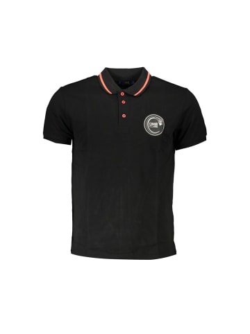 cavalli CLASS Schwarz Herren Poloshirt Hemd aus Baumwolle