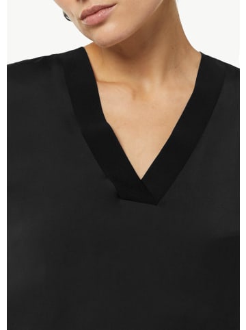 comma Bluse langarm in Schwarz