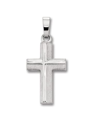 ONE ELEMENT  Kreuz Anhänger aus 925 Silber in silber