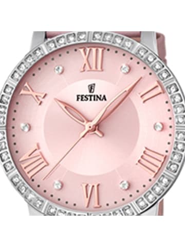 Festina Analog-Armbanduhr Festina Boyfriend altrosa mittel (ca. 37mm)