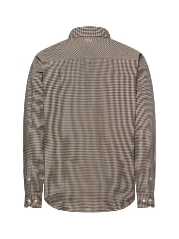 Camel Active Langarmhemd mit Brusttasche in Olivgrün