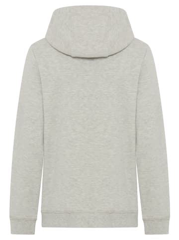 Delmao Kapuzensweatshirt in grey melange
