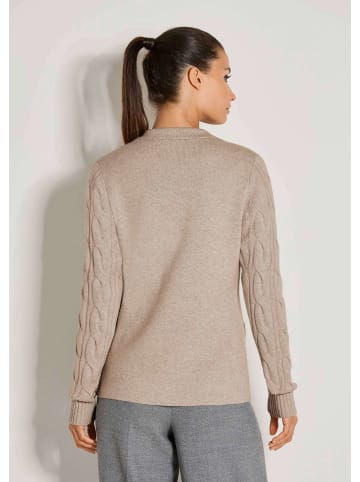 MADELEINE Eleganter Blazer mit Reverskragen in berber / melange