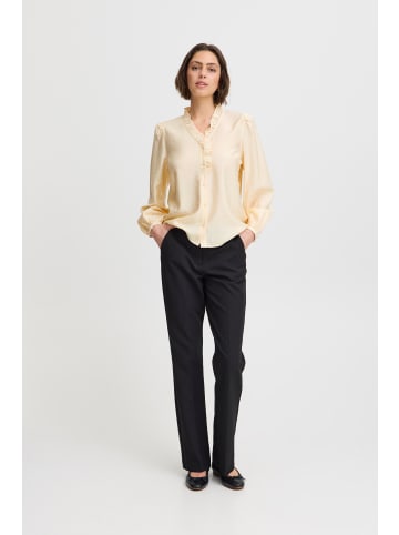 ICHI Langarm-Bluse IXLAYA Regular fit in Almond Milk