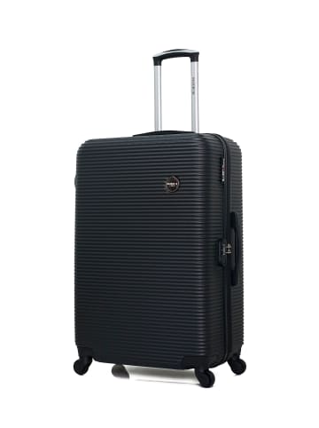 BlueStar Großer Hartschalenkoffer LONDON in Schwarz (95L)