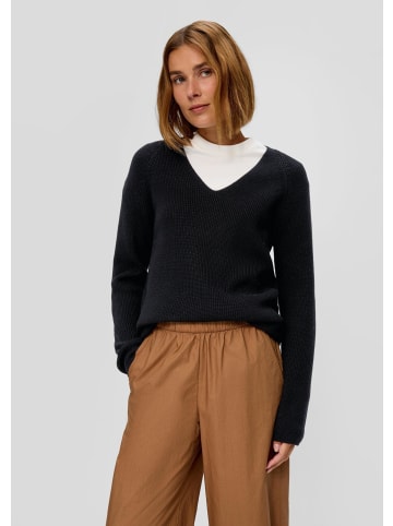 s.Oliver Strickpullover in 9999_schwarz