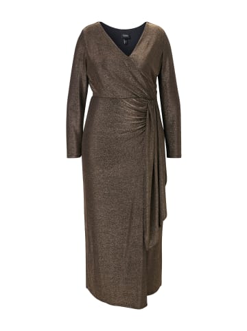 Ulla Popken Midikleid in gold