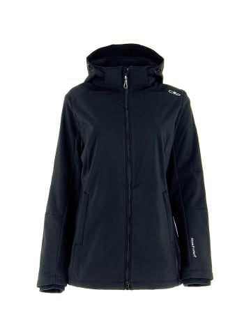 Campagnolo W JACKET ZIP HOOD COMFORT FIT LONG in Schwarz