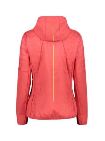 cmp Wanderjacke Hybrid Jacket Fix Hood in Koralle