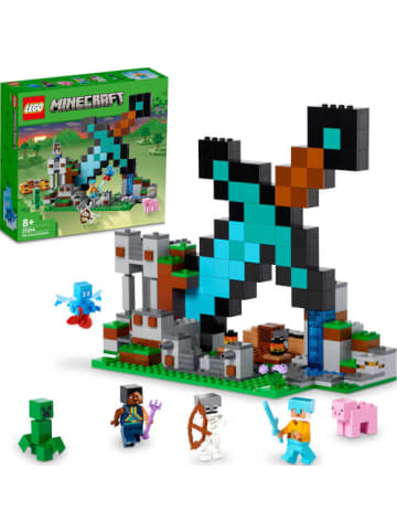 LEGO Bausteine Minecraft 21244 Der Schwert-Außenposten - ab 8 Jahre