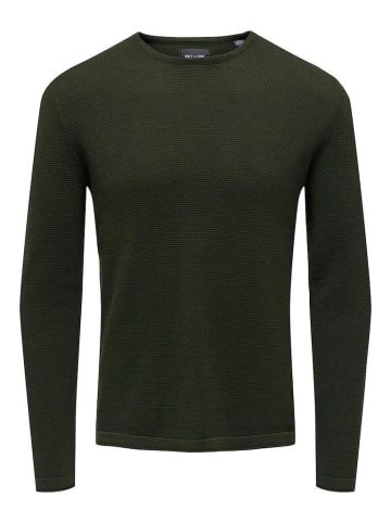 Only&Sons Pullover in dunkelgrün1