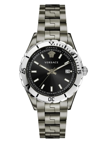 Versace Analoguhr für Herren in silber