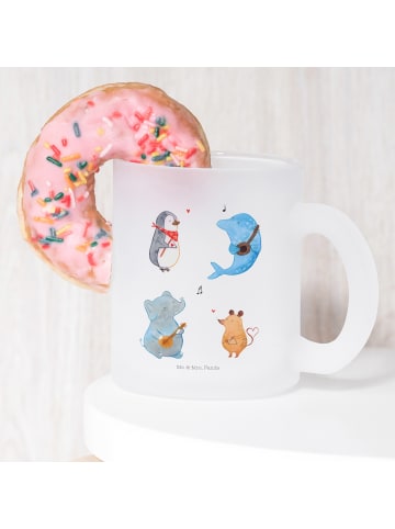Mr. & Mrs. Panda Tee Tasse Big Einheit ohne Spruch in Transparent