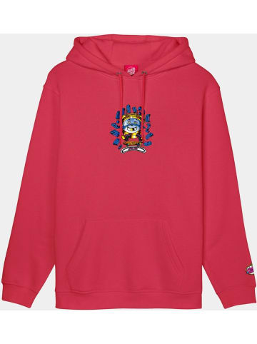 Santa Cruz Hoodie "Grabke All Around Front Hood" in Grau