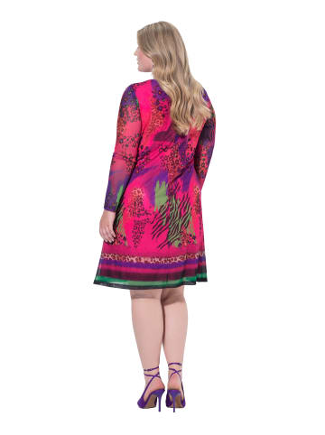 MIAMODA Kleid in neon berry